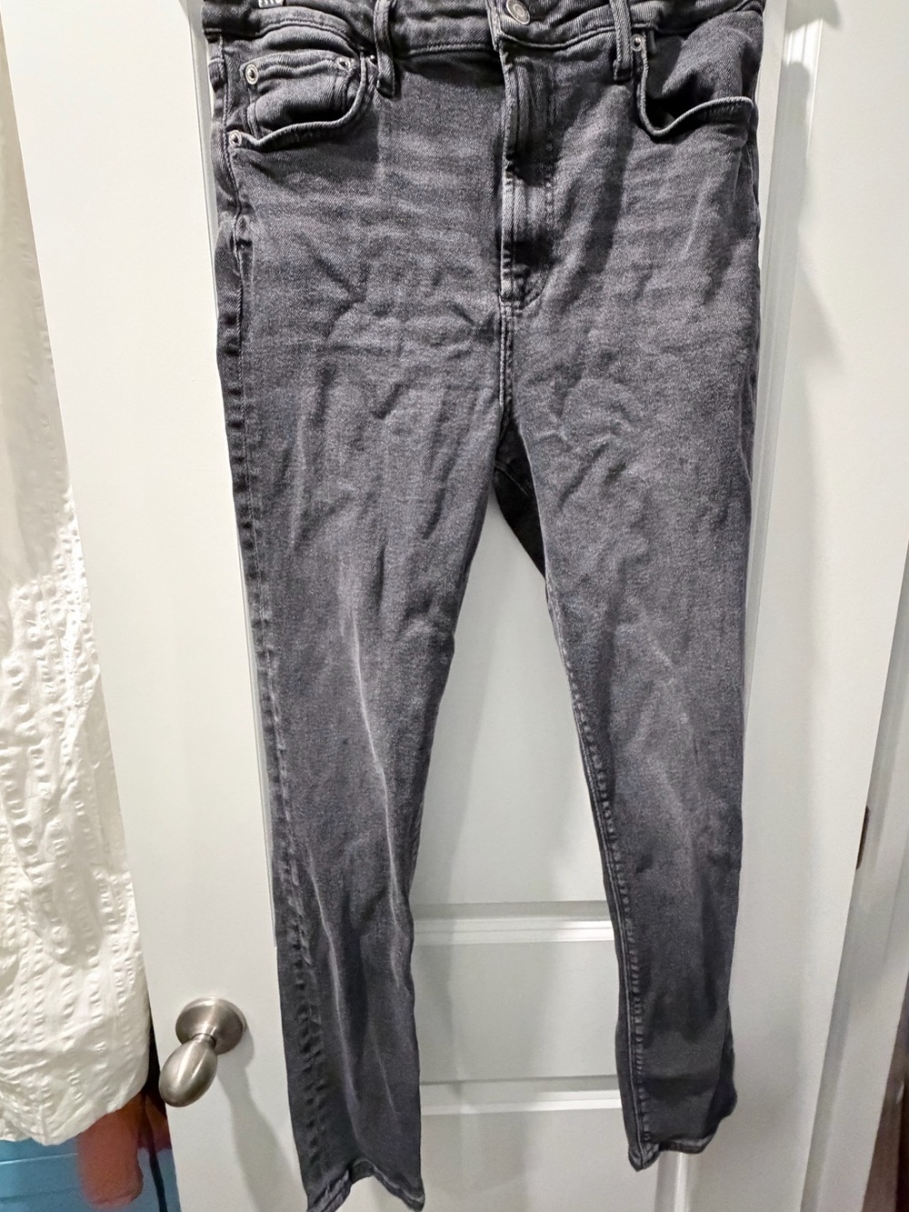ZARA Ultra High Rise Skinny Leg Jeans